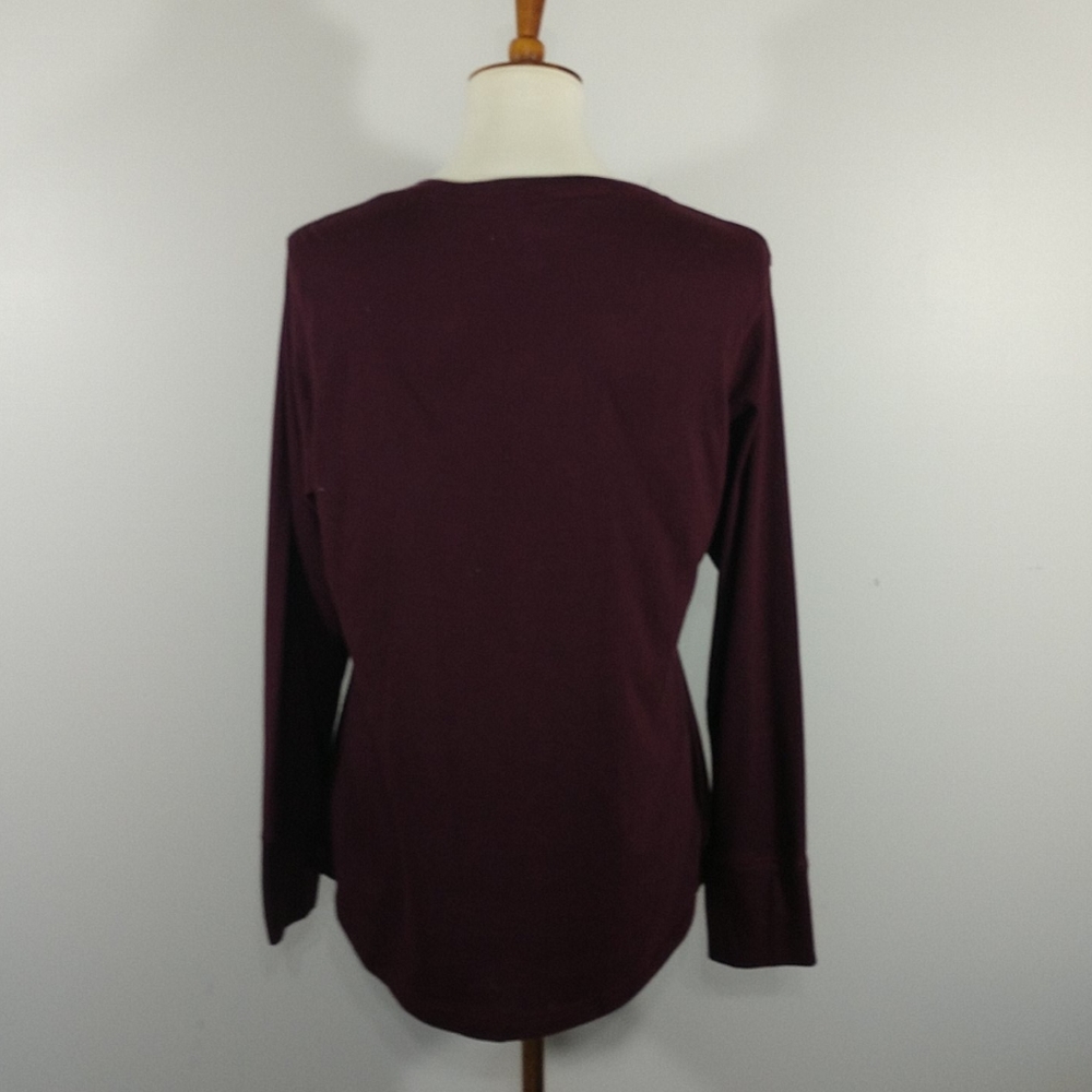 Top: NEW Canyon Guide V-Neck Long Sleeve - Picture 4 of 4